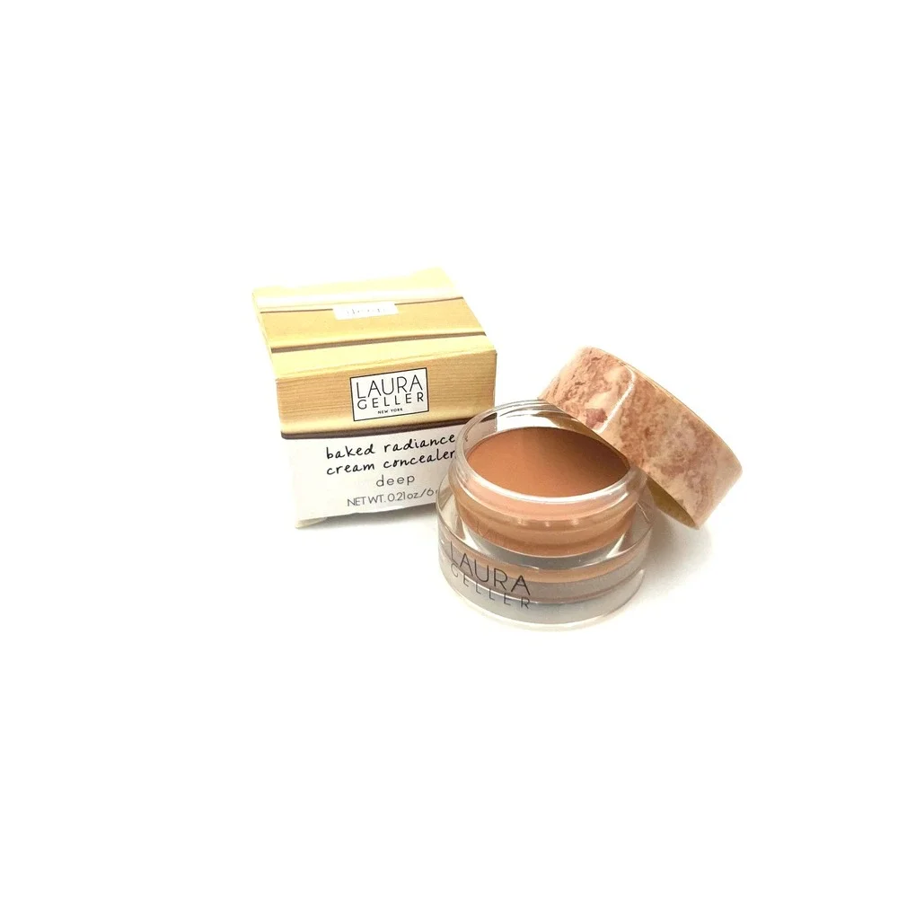 Laura Geller Baked Radiance Cream Concealer Shade Deep Size 0.21oz / 6 g